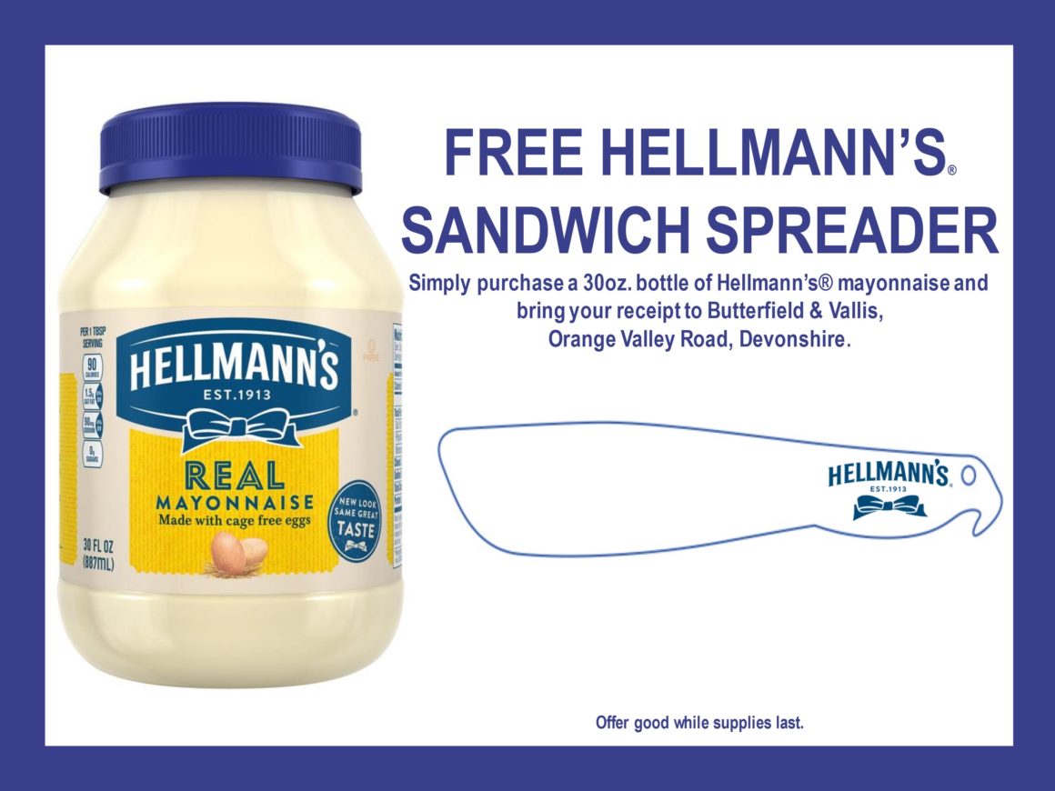 FREE HELLMANN’S® SANDWICH SPREADER