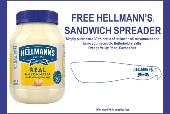 FREE HELLMANN’S® SANDWICH SPREADER
