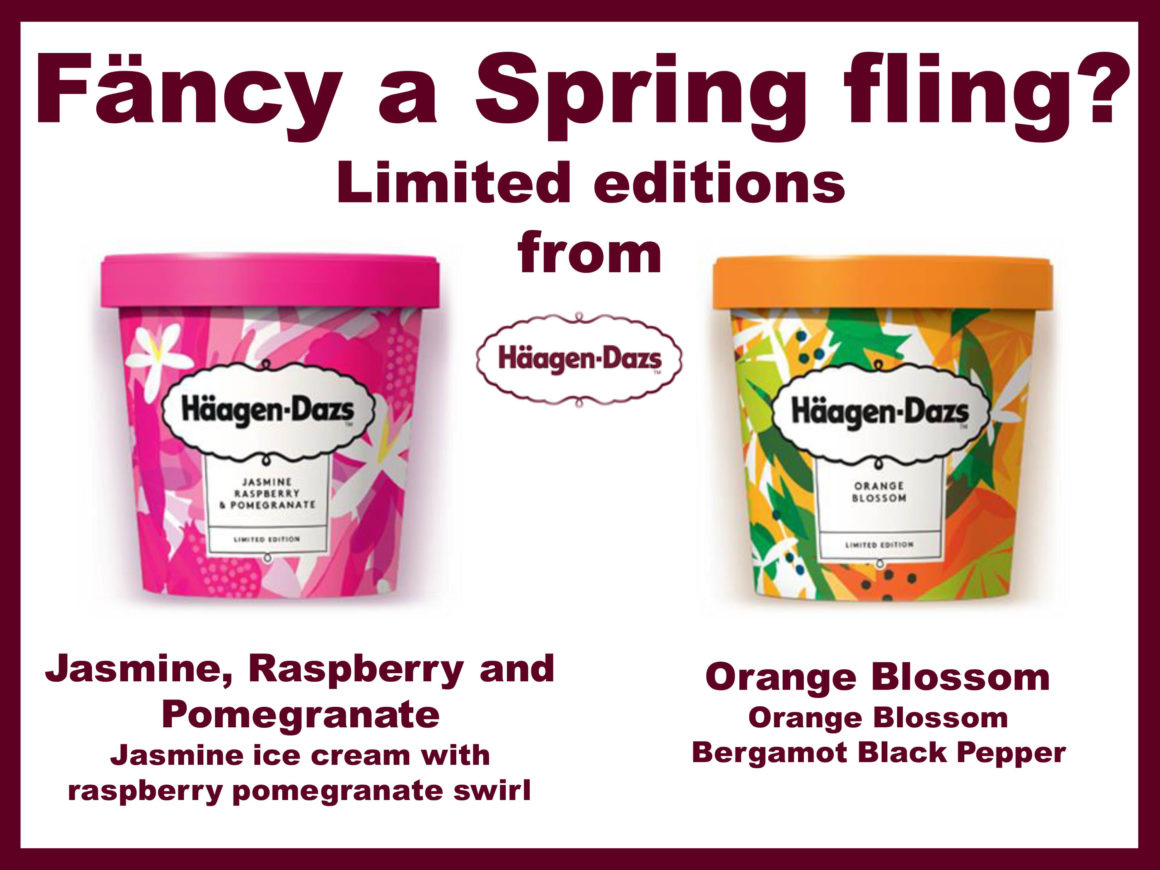 LIMITED EDITION FLAVOURS FROM HAAGEN-DAZS