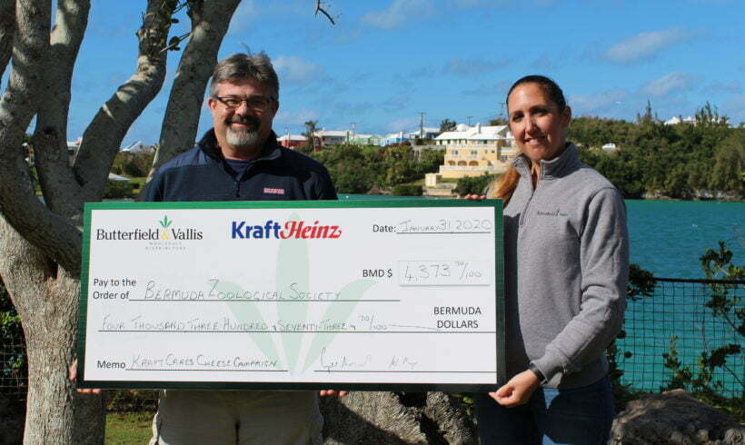 CHEQUE PRESENTED TO BZS FROM KRAFT CARES CAMPAIGN CHEQUE PRESENTED TO BZS FROM KRAFT CARES CAMPAIGN