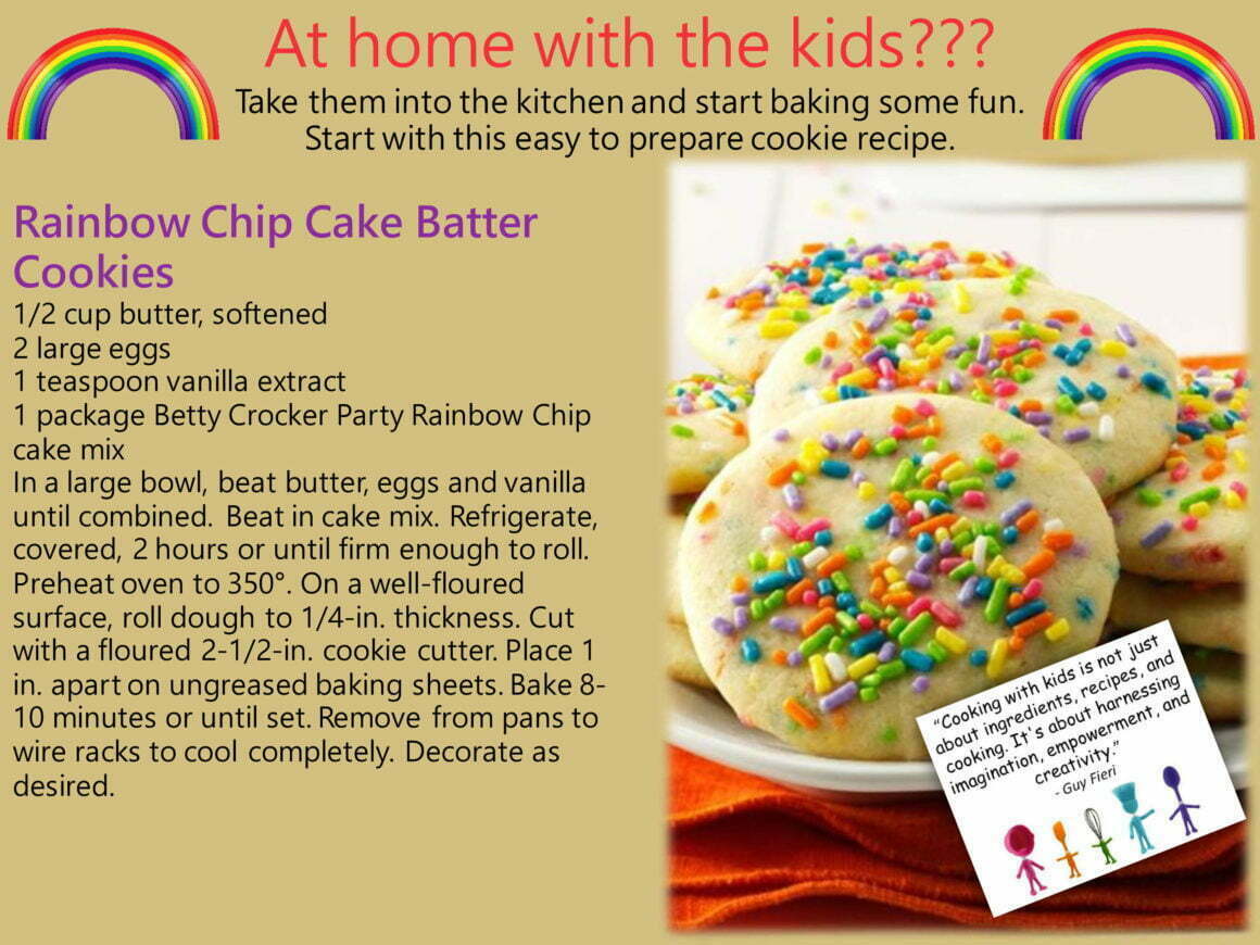 At home with the kids? It’s time to bake!