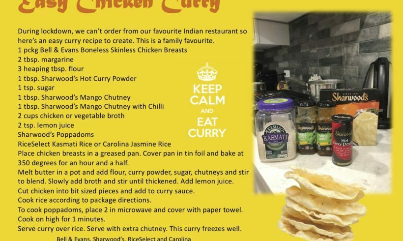 EASY CHICKEN CURRY EASY CHICKEN CURRY