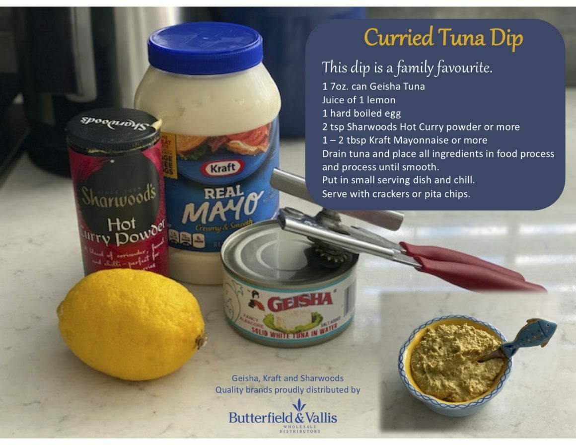 CURRIED TUNA DIP CURRIED TUNA DIP