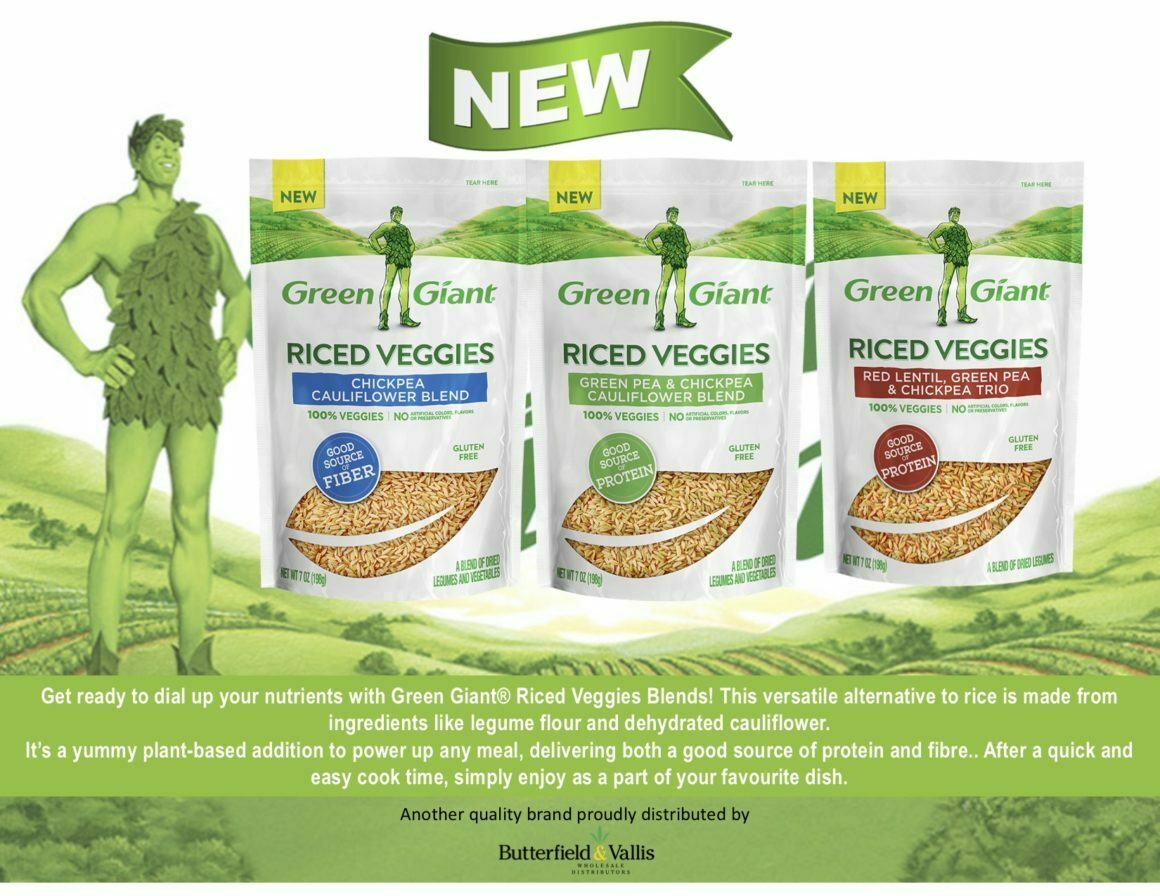 NEW – RICED VEGGIES FROM GREEN GIANT