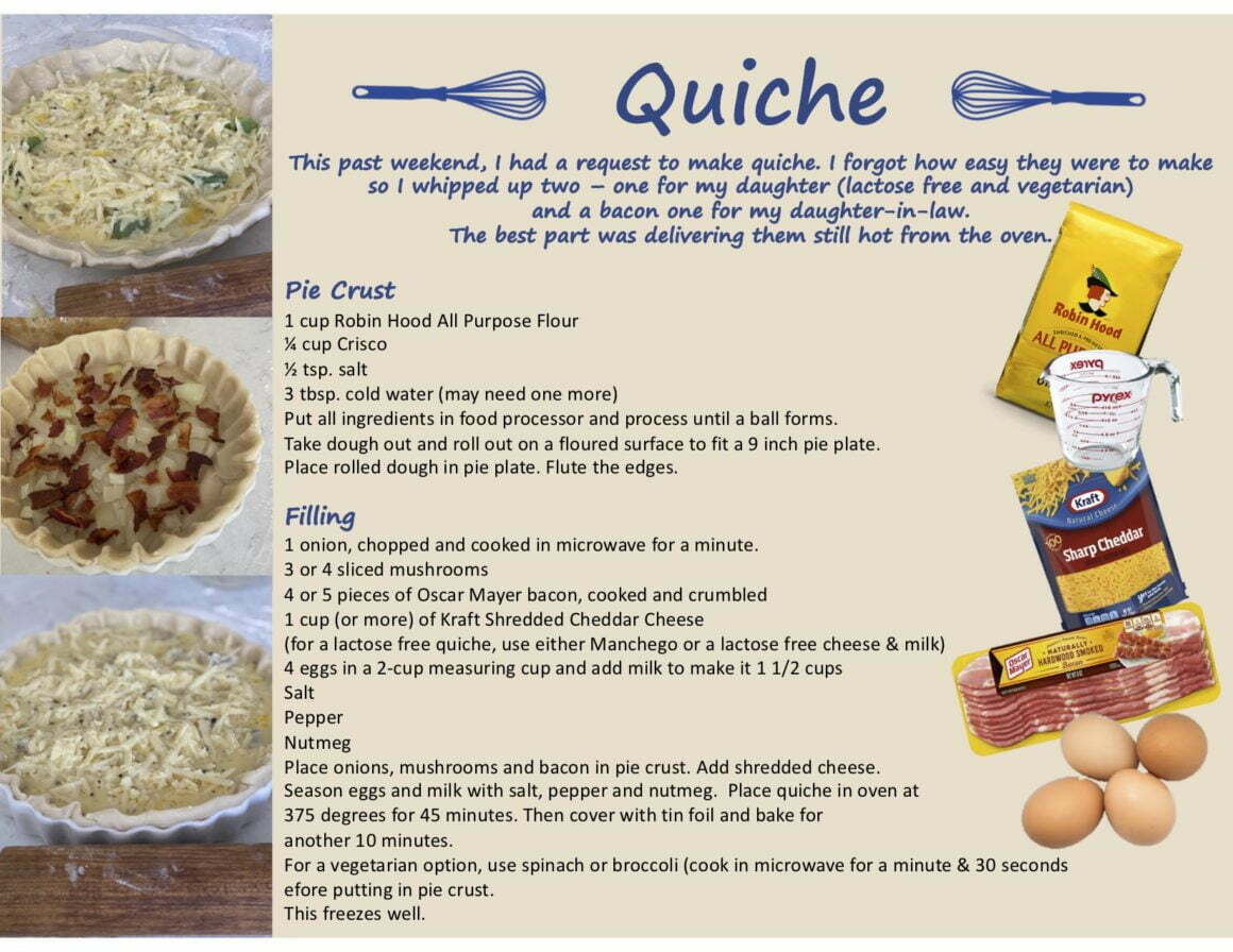 Quiche – Easy Recipe Quiche – Easy Recipe