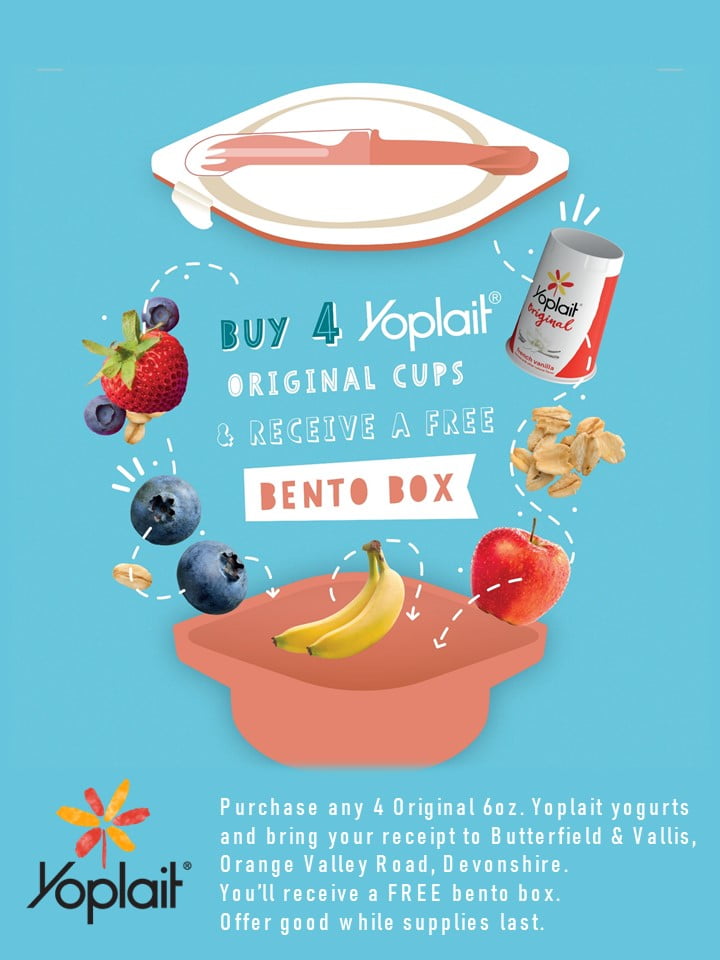 FREE YOPLAIT BENTO BOX FREE YOPLAIT BENTO BOX