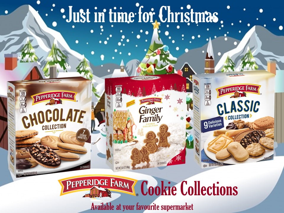 Pepperidge Farm Christmas Cookie Collection 2020