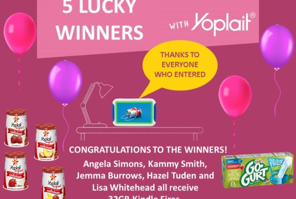 CONGRATULATIONS TO THE WINNERS OF THE YOPLAIT PROMOTION