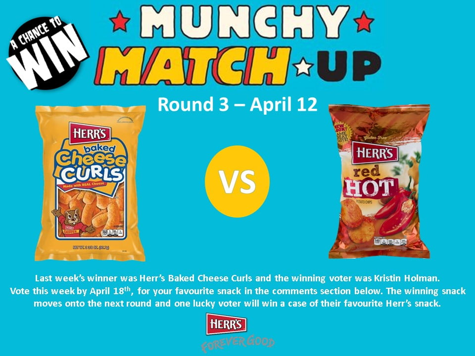 Herrs Munch Match Up Round 3 April 12 2021
