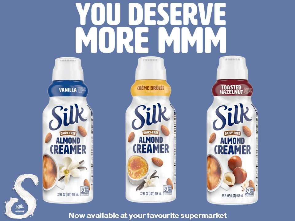 New…Silk Almond Creamers