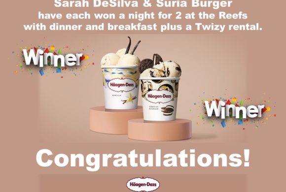 Winners of the Haagen-Dazs promotion announced.