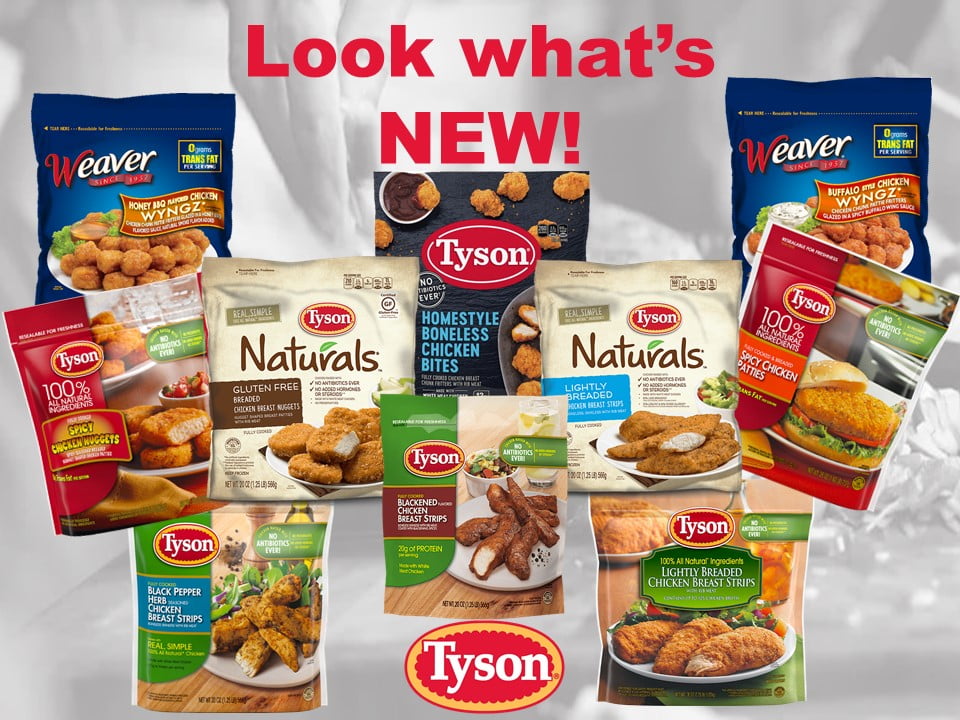 New from TYSON