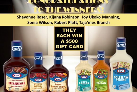 AND THE WINNERS OF THE DRESS TO IMPRESS & WIN WITH KRAFT DRESSINGS & KRAFT BARBECUE SAUCE ARE…