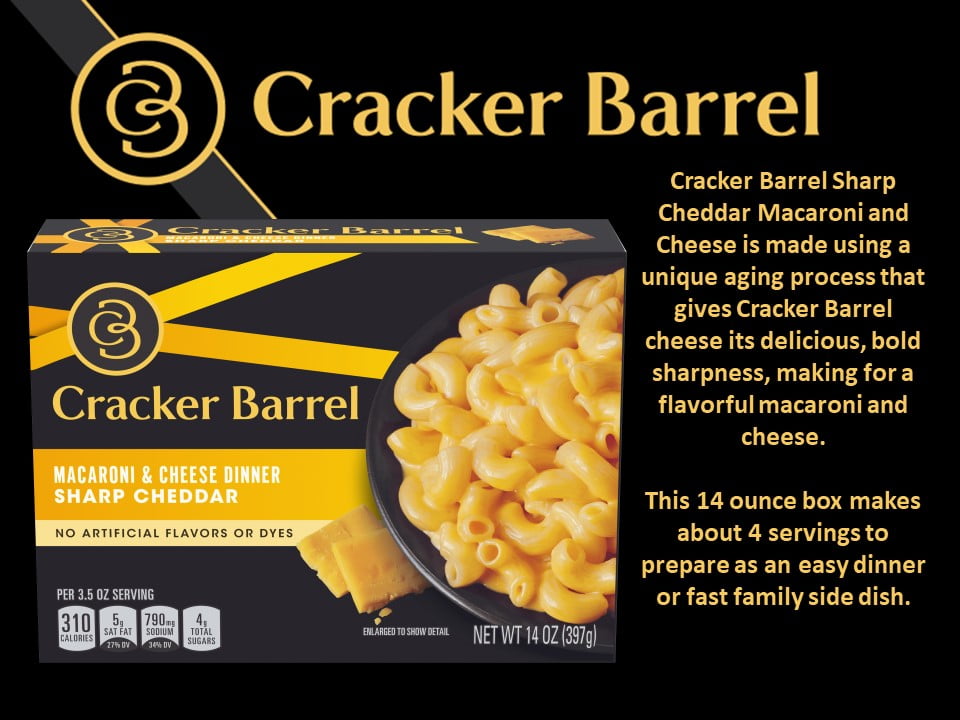Cracker Barrel Mac and Cheese social media post