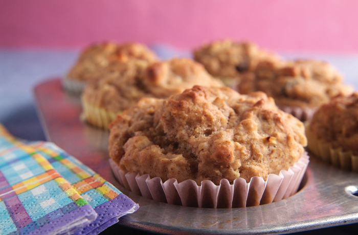 Post Apple Walnut Muffins