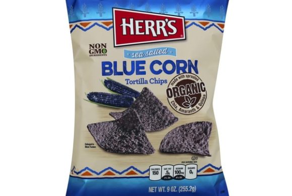 New…Herr’s Blue Corn Tortilla Chips
