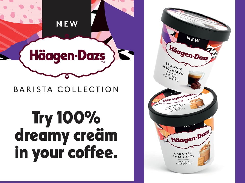 New from Haagen-Dazs – The Barista Collection