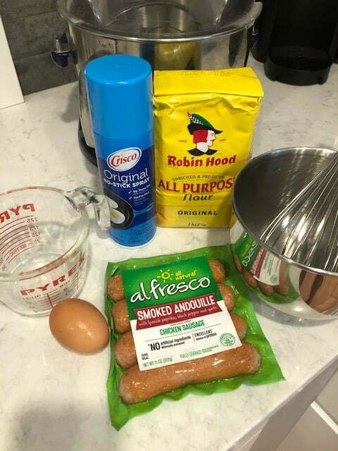 Toad in the Hole ingredients