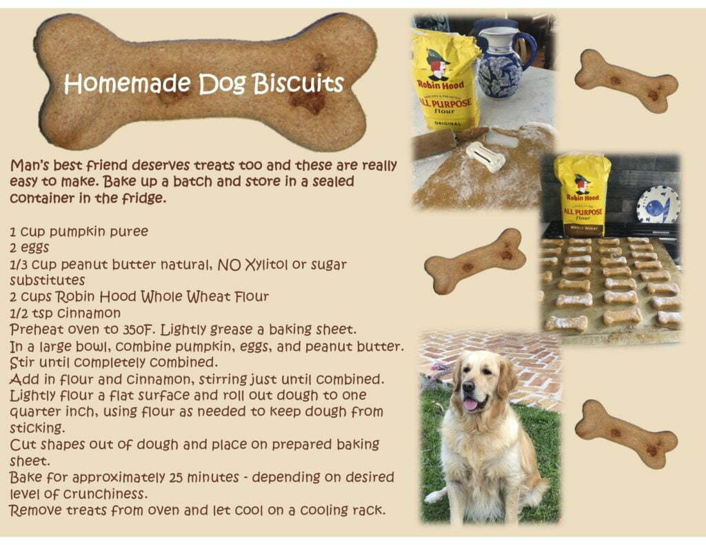 HOMEMADE DOG BISCUITS