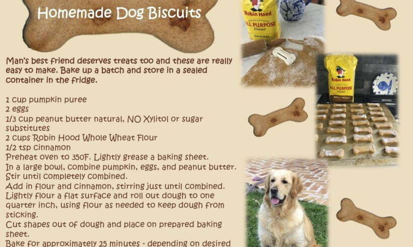 HOMEMADE DOG BISCUITS
