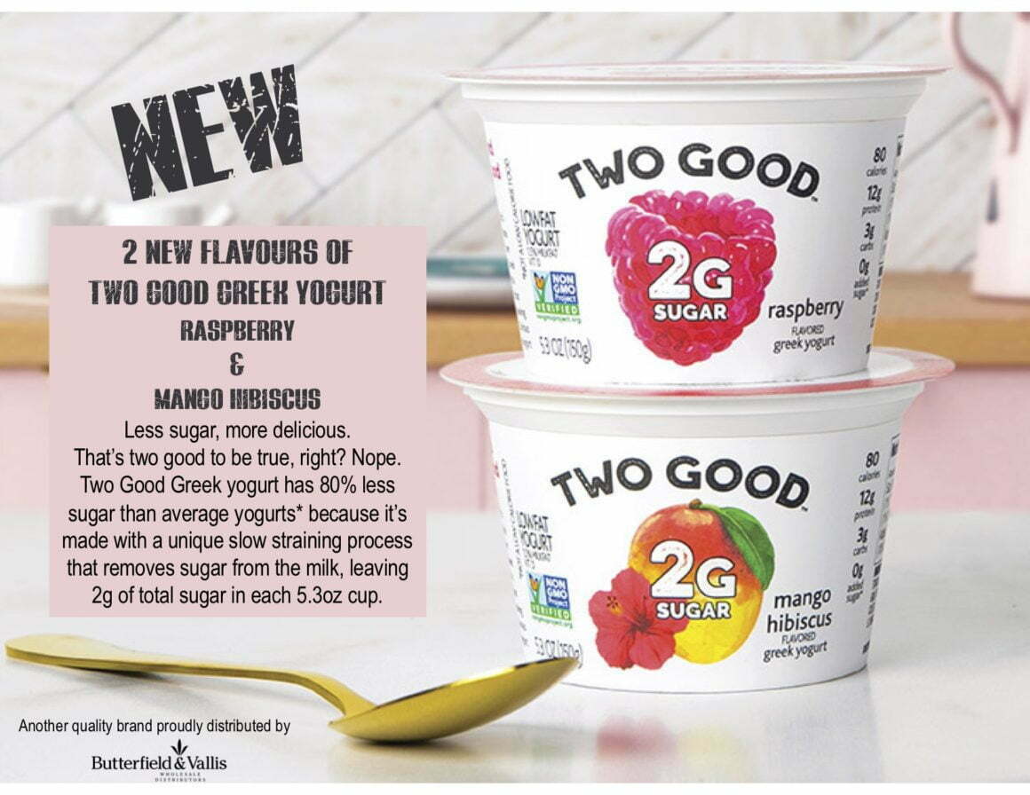 TWO NEW FLAVOURS FROM TOO GOOD