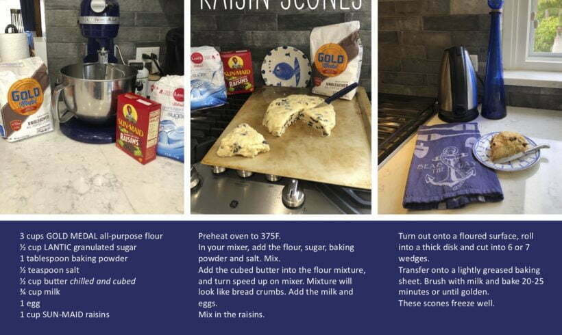 RAISIN SCONES RAISIN SCONES