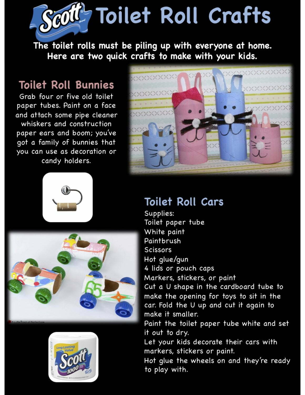 Scott Toilet Roll Crafts
