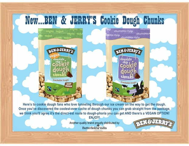 COOKIE DOUGH CHUNKS FROM BEN & JERRY’S