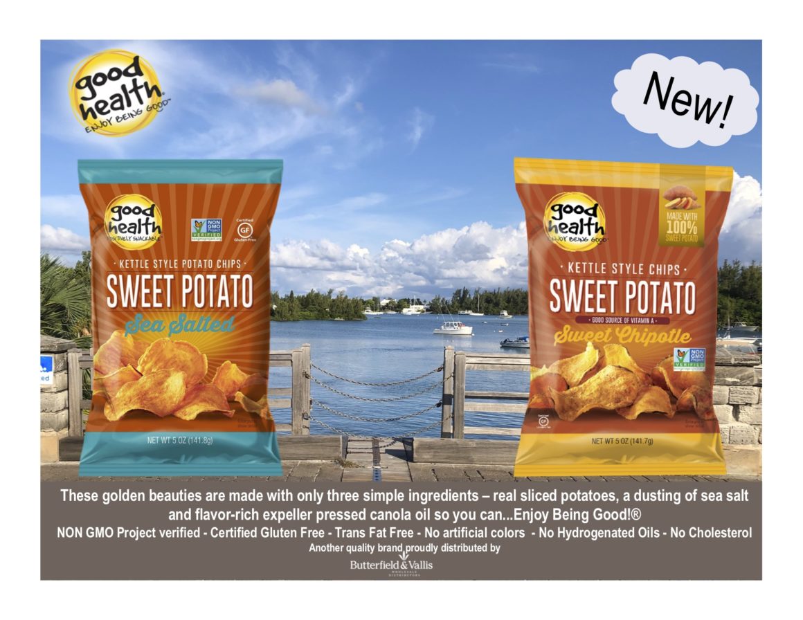 New Sweet Potato Chips from Good Health