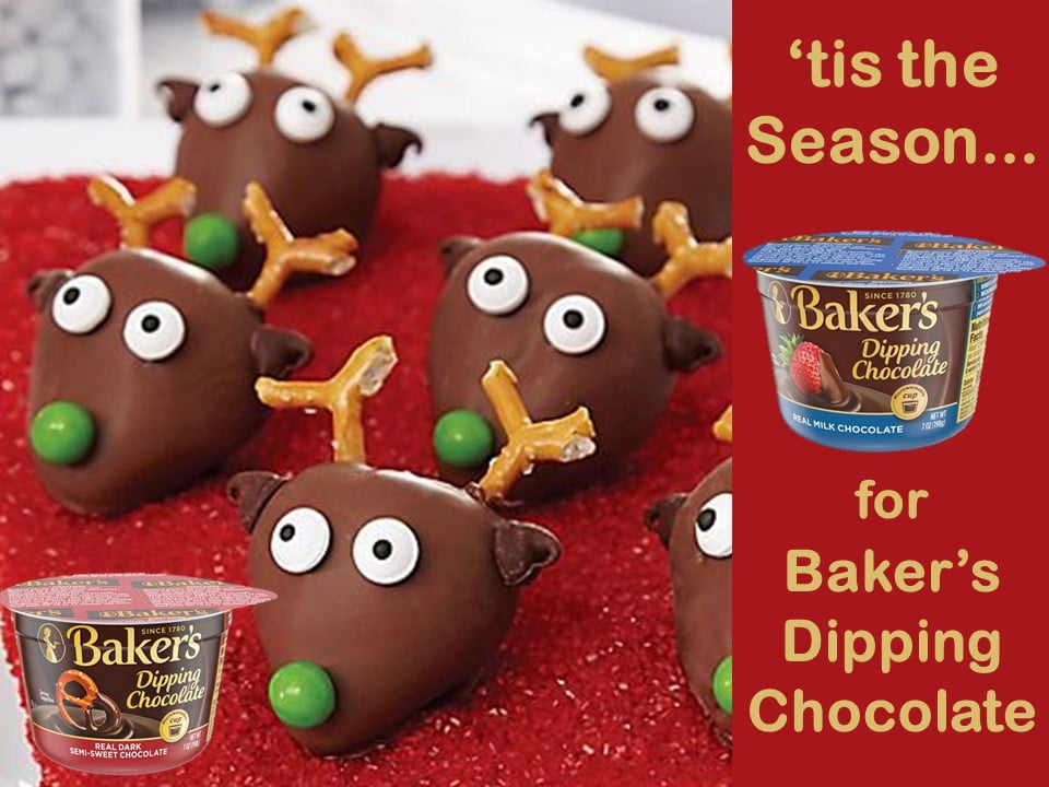 MAY YOUR HOLIDAYS BE MERRY AND SWEET WITH BAKER’S CHOCOLATE!