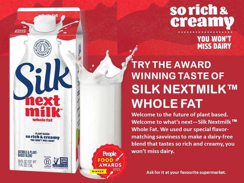 Silk Nextmilk social media post July 2022